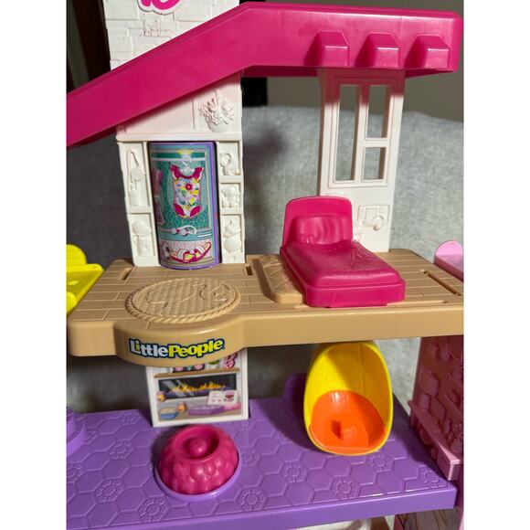 Fisher-Price Little People Barbie Dreamhouse, Interactive Play Set - Picture 8 of 8